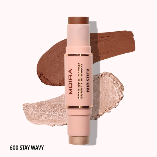 MOIRA Sculpt & Glow Duo Stick 600 Stay Wavy