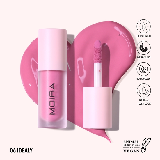 MOIRA Love Steady Liquid Blush 006 Idealy 4,8 g