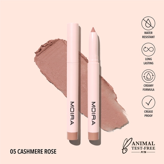 MOIRA At Glance Stick Shadow 005 Cashmere Rose 1,5 g
