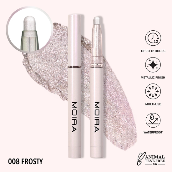 MOIRA Stellar Glaze Stick Shadow 008 Frosty 0,85 g