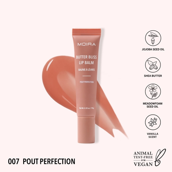 MOIRA Butter Bliss Lip Balm 007 Pout Perfection 10 g
