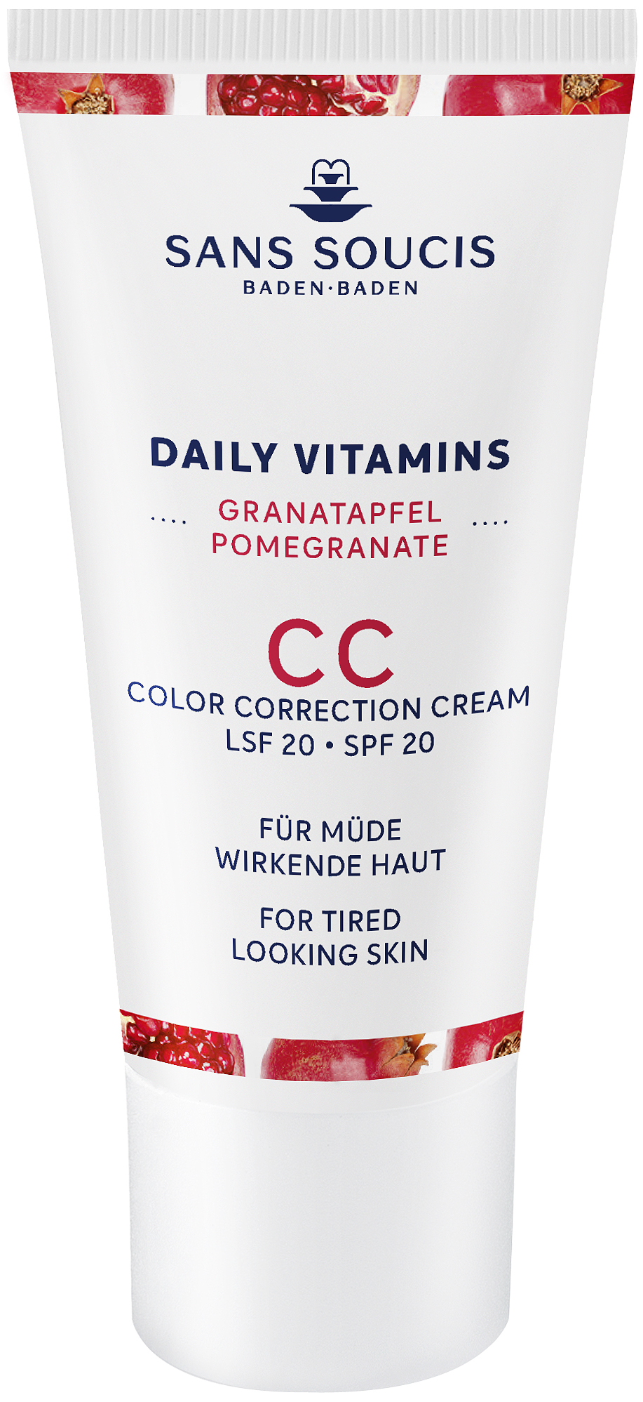 Sans Soucis Daily Vitamin CC Color Correction Cream SPF20 For Tired Looking Skin 30 ml