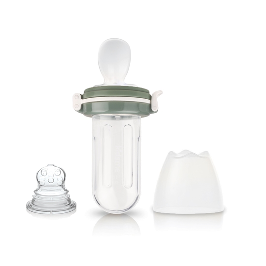 Kidsme Food Squeezer med sked Grey 