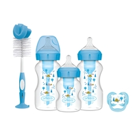 Dr Brown Wide-Neck Options+ Gift Set Blue