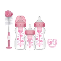 Dr Brown Wide-Neck Options+ Gift Set Pink
