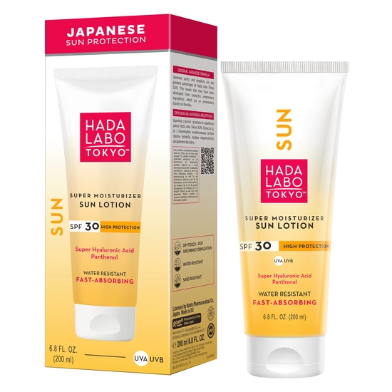 Hada Labo Tokyo Super Moisturizer Sun Lotion SPF30 200 ml