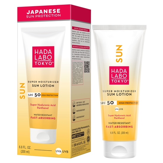 Hada Labo Tokyo Super Moisturizer Sun Lotion SPF50 200 ml