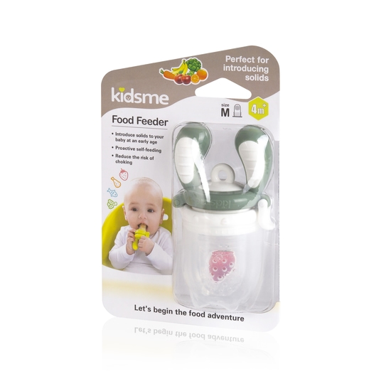 Kidsme Food Feeder 4m+ Gray
