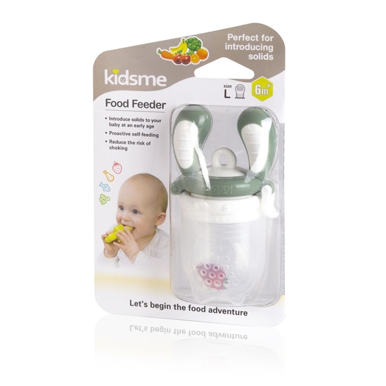 Kidsme Food Feeder 6m+ Gray