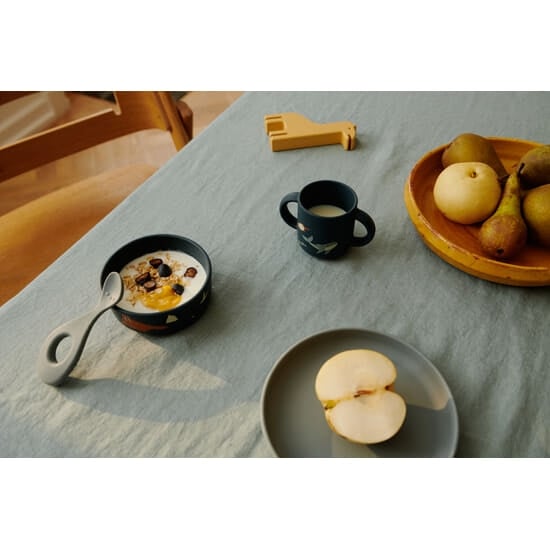 LIEWOOD Vivi Silikonservis Set Arctic Sea/Ocean View