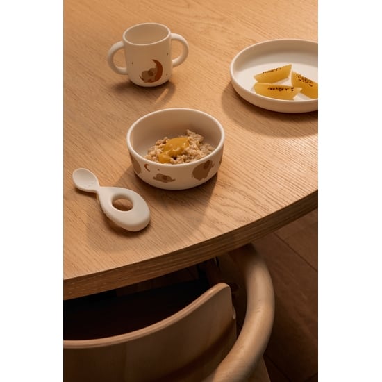 LIEWOOD Vivi Silikonservis Set Elephant/Creme de la Creme