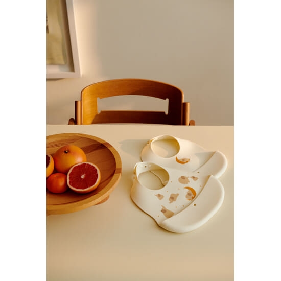 LIEWOOD Ember Haklapp Elephant/Creme de la Creme 2-pack