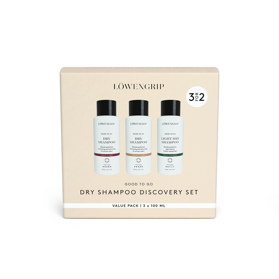 Löwengrip Good To Go Dry Shampoo Discovery Set 3 x 100 ml