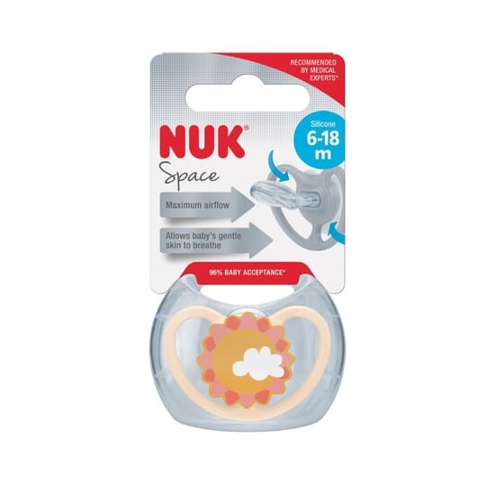 NUK Space Silikon 6-18 mån 1 st