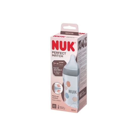 NUK Perfect Match Nappflaska 260 ml Twig