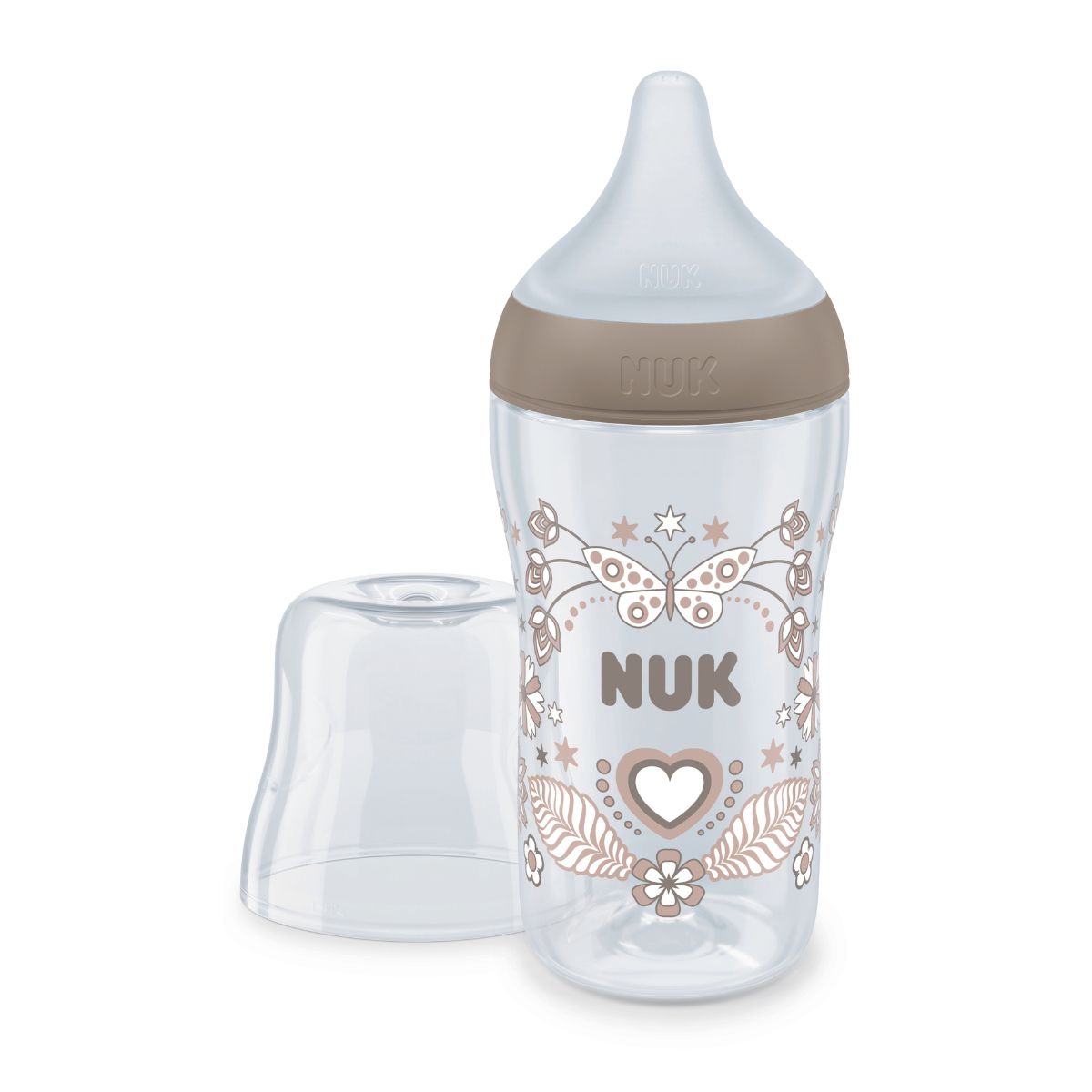 NUK Perfect Match Nappflaska Heart 260 ml