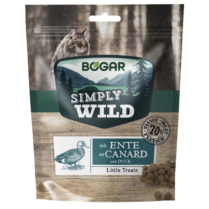 Bogar Simply Wild Little Treats Duck Katt 50 g