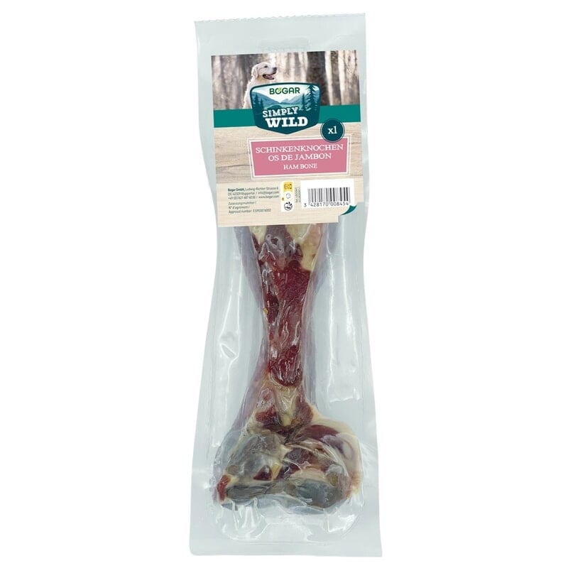 Bogar Simply Wild Ham Bones Dog 400 g