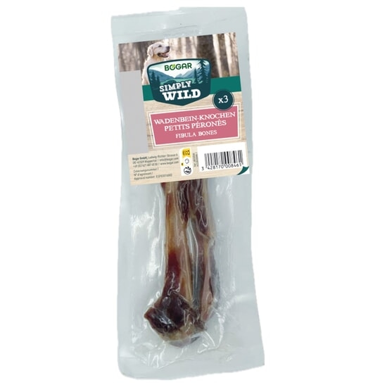 Bogar Simply Wild Mini Ham Dog Bones 100 g