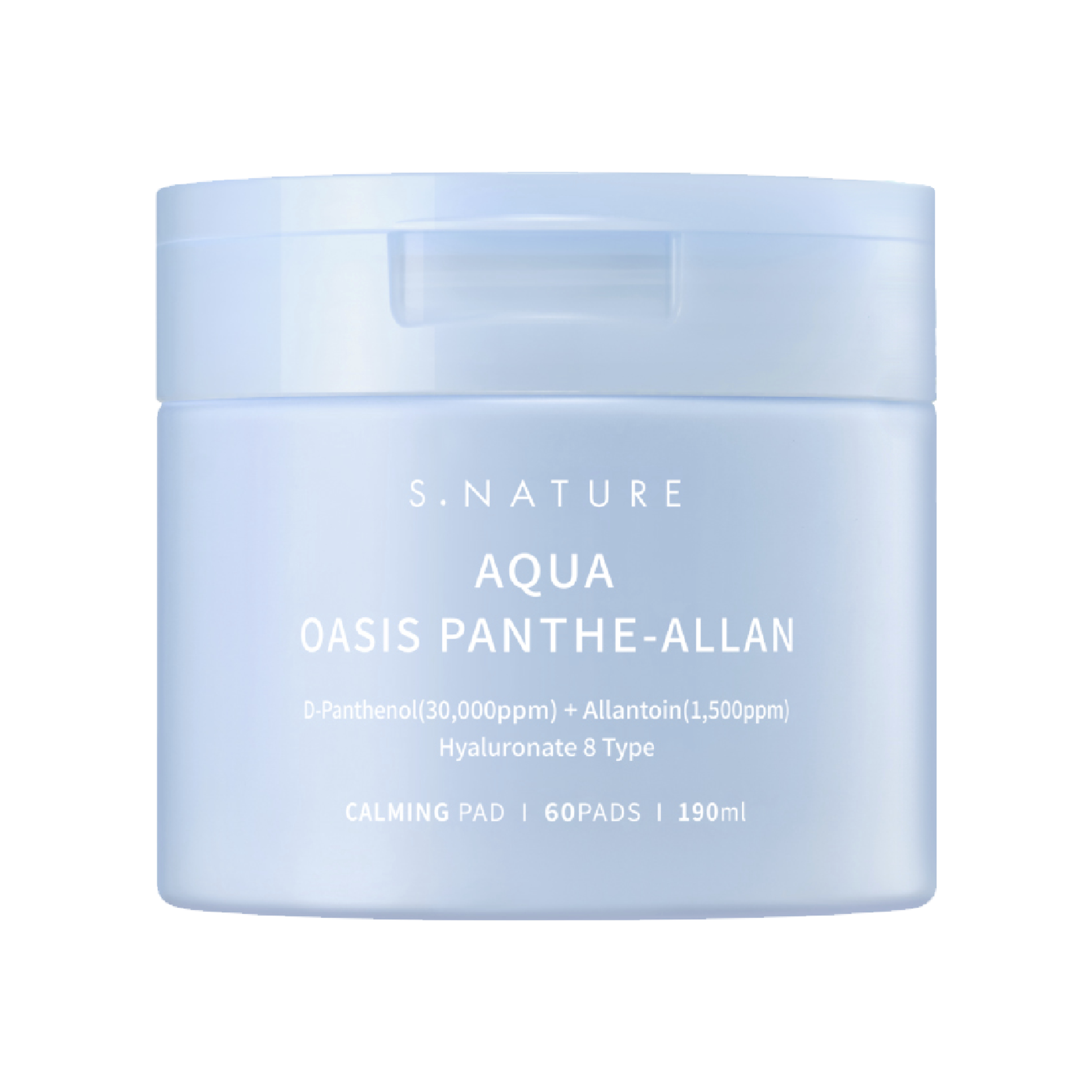 S.NATURE Aqua Oasis Panthe-Allan Calming Pads 60 st