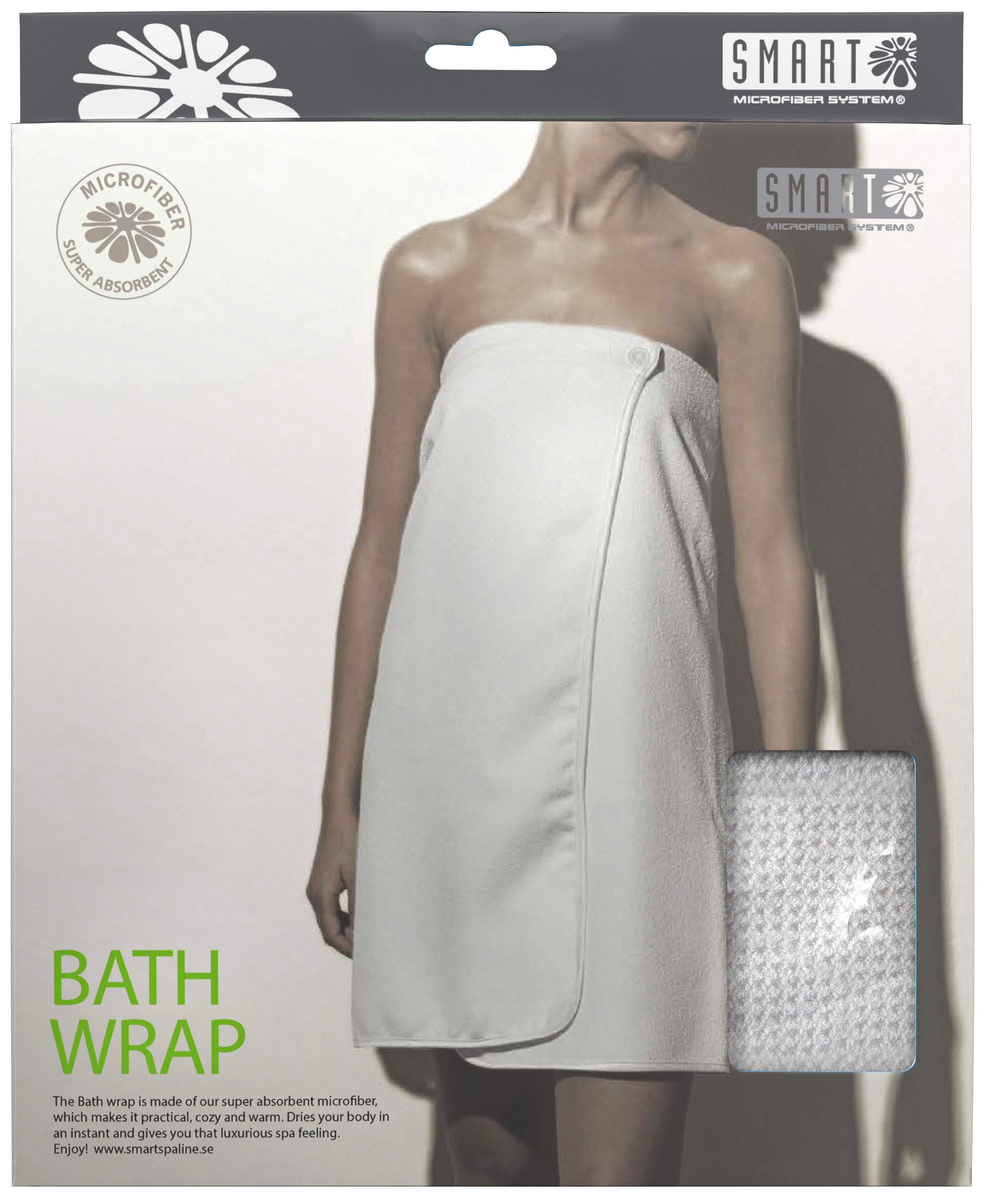Smart Microfiber Bathwrap Bastuhandduk