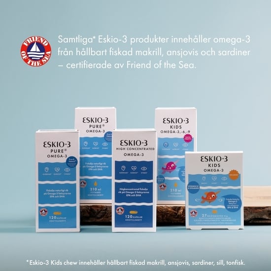 ESKIO-3 High Concentrated Omega-3 120 kapslar