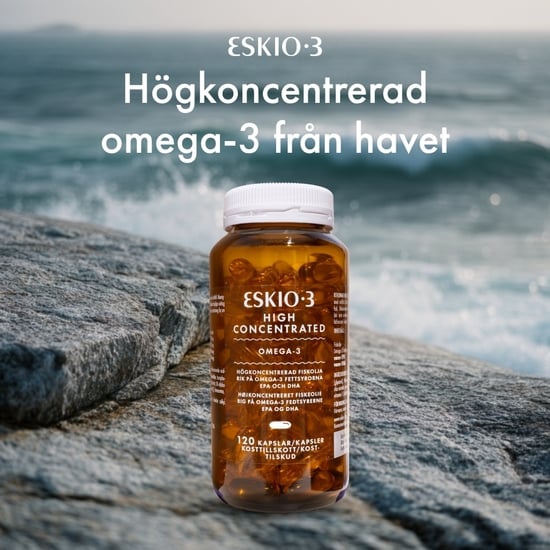 ESKIO-3 High Concentrated Omega-3 120 kapslar