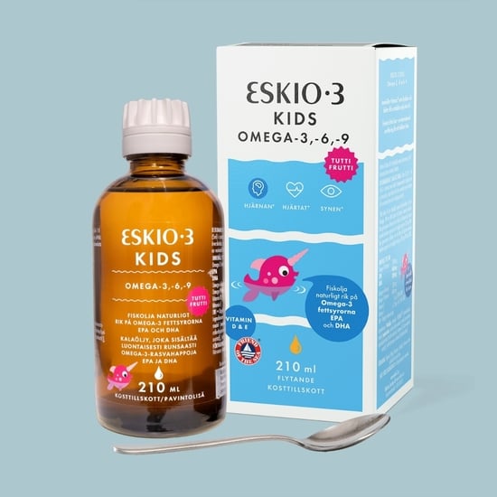 ESKIO-3 Kids Omega-3,-6,-9 Flytande 210 ml