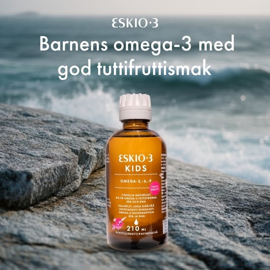 ESKIO-3 Kids Omega-3,-6,-9 Flytande 210 ml