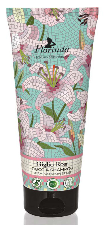 Florinda Shower & Shampoo Gel Pink Lily  200 ml