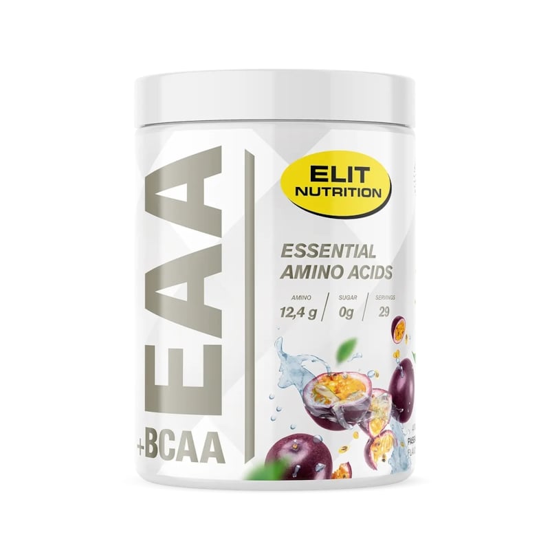 Elit Nutrition EAA + BCAA med Elektrolyter Passion 400 g