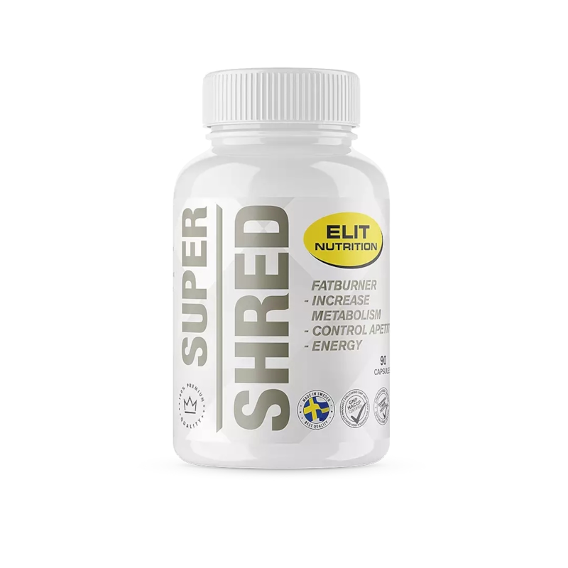 Elit Nutrition Super Shred Fettförbrännare 90 kapslar