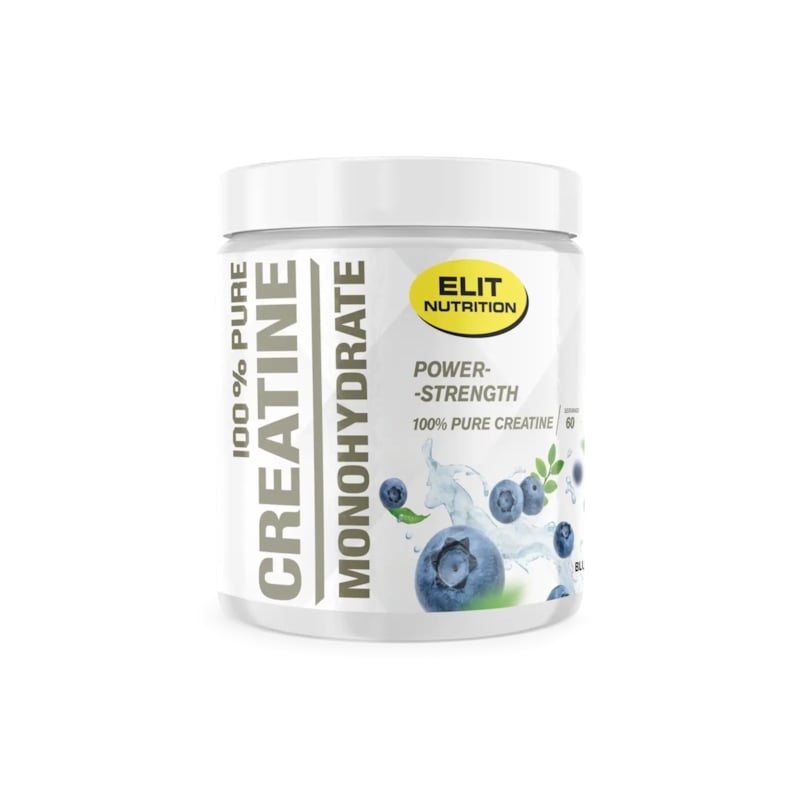 Elit Nutrition 100% Pure Kreatin Monohydrat Blueberry 300 g
