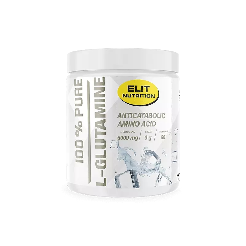 Elit Nutrition 100% Pure L-glutamine Naturell 300 g