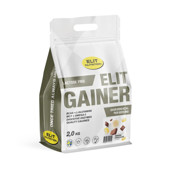 Elit Nutrition Gainer Laktosfri Chocolate Banana 2 kg