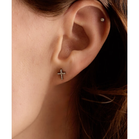 Blomdahl NT Brilliance Cross 8 mm Crystal