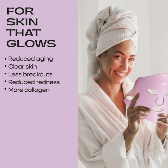 Lola Glow Mask Lilac