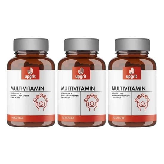 Upgrit Multivitamin 90 kapslar 3-pack