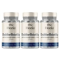 Heela Dubbelbiotika 60 kapslar 3-pack