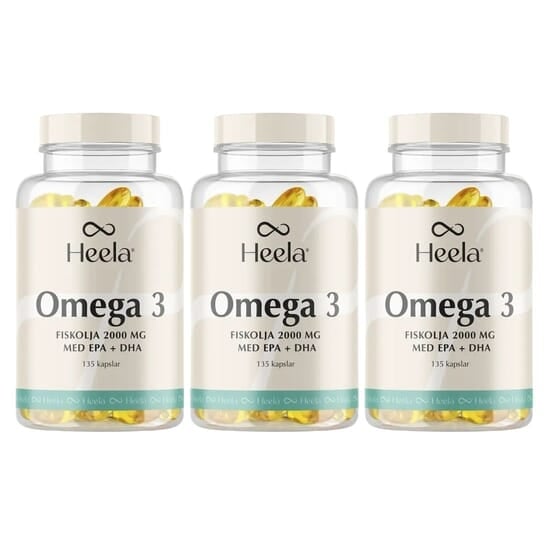 Heela Omega 3 135 kapslar 3-pack