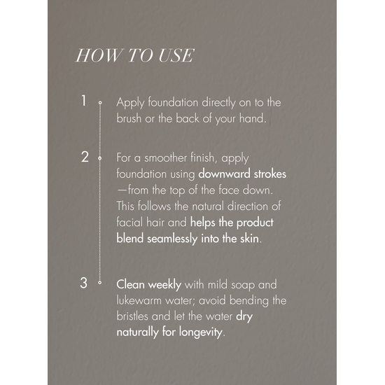 SWEED 04 Foundation Brush