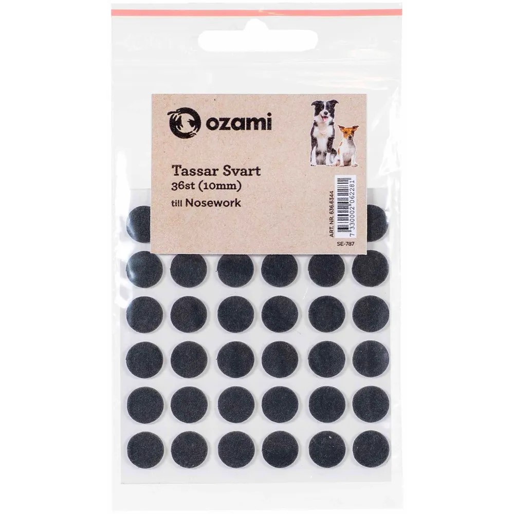Ozami Nosework Paws Black 36 st