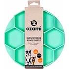 ozami-slow-feeder-bowl-insert-hexagon-gron