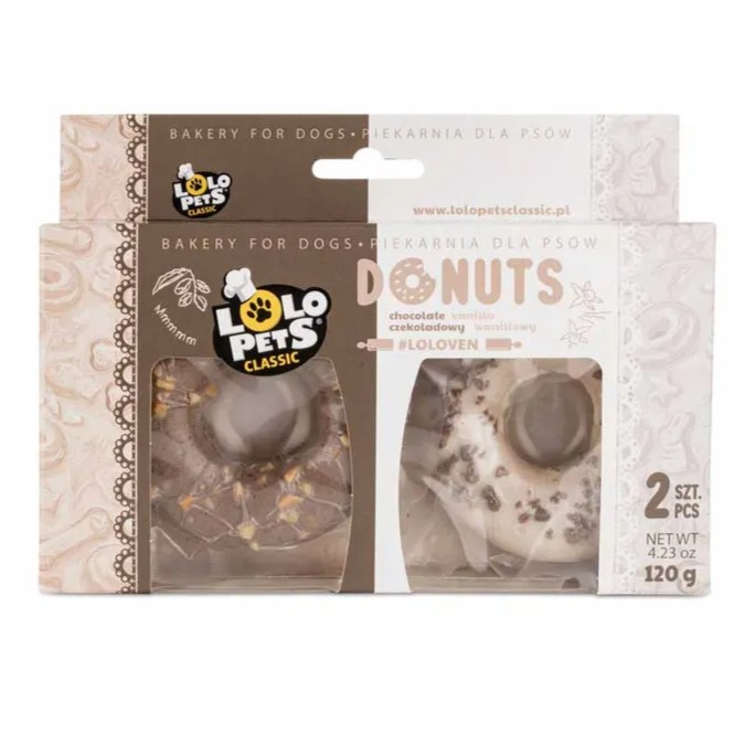 Lolo Classic Donut Vanilla & Peanutbutter 2 st