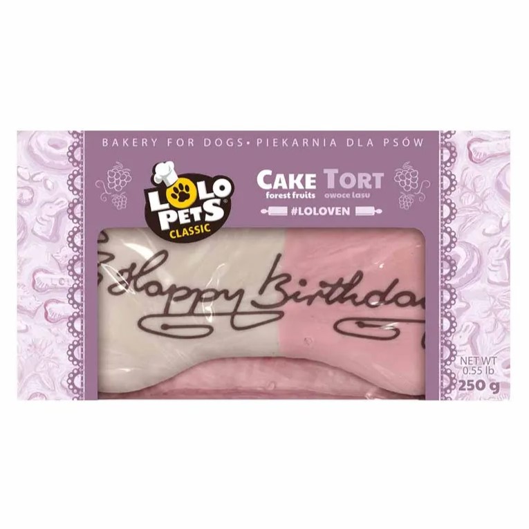 Lolo Classic Happy Birthday Cake 250 g