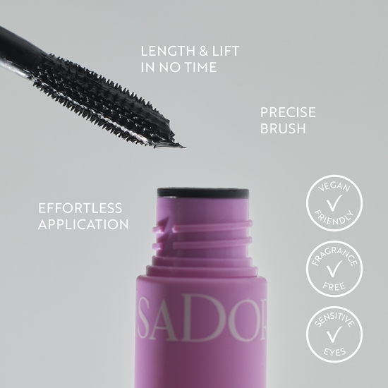 ISADORA 10 Sec High Imp Length & Lift Mascara 01 Black 9 ml