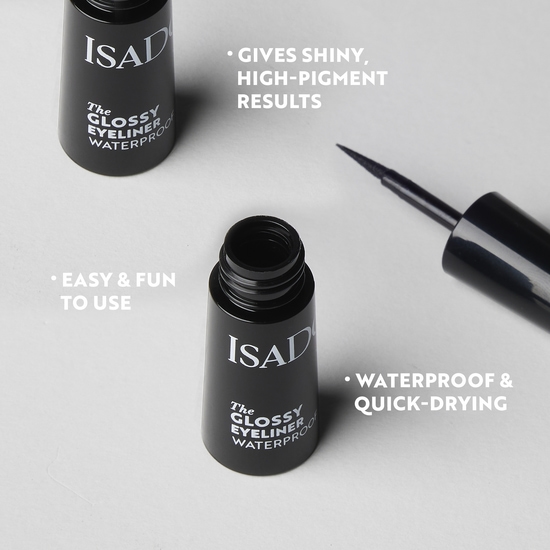 ISADORA Glossy Eyeliner 40 Chrome Black 2,5 ml