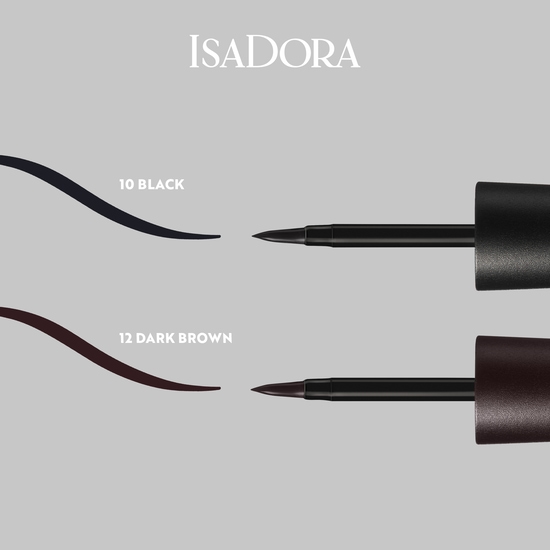 ISADORA Colorful Eyeliner 12 Dark Brown 2,5 ml