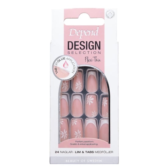 Depend Design Selection French Flower Blossom Short Coffin