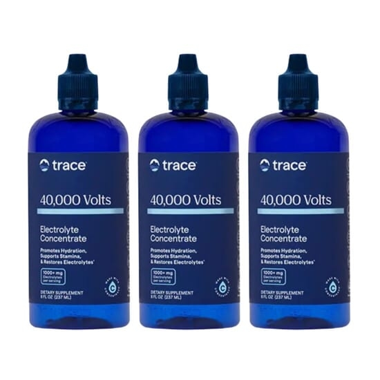 Trace Minerals 40,000 VOLTS 237 ml 3-pack
